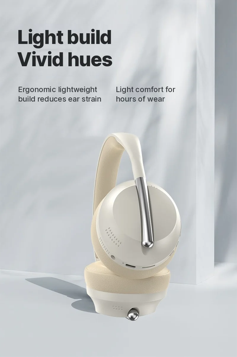 Over-Ear Wireless Headphones with FM Radio and TF Card Slot