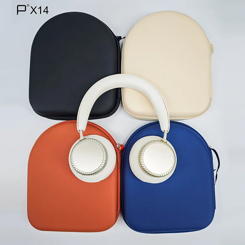 Casque Bluetooth sans fil à réduction active de bruit supra-auriculaire avec étui