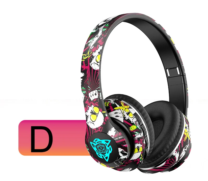 Fone de Ouvido Bluetooth Dobrável Over-Ear com Design Grafite
