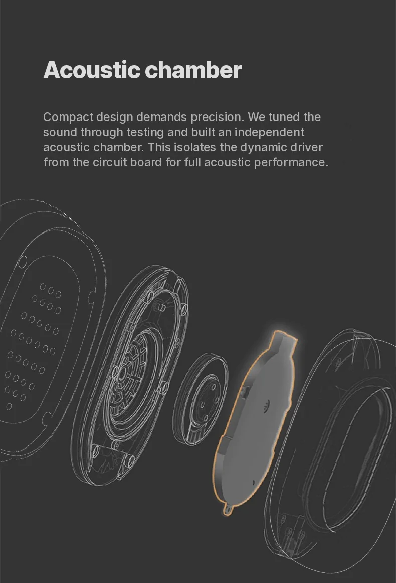 Cuffie Wireless Over-Ear con Padiglioni Magnetici e Archetto in Rete
