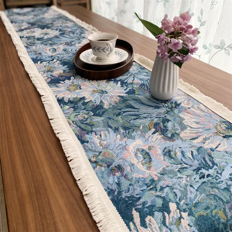 Camino de Mesa Floral para Comedor, Cama y Aparador
