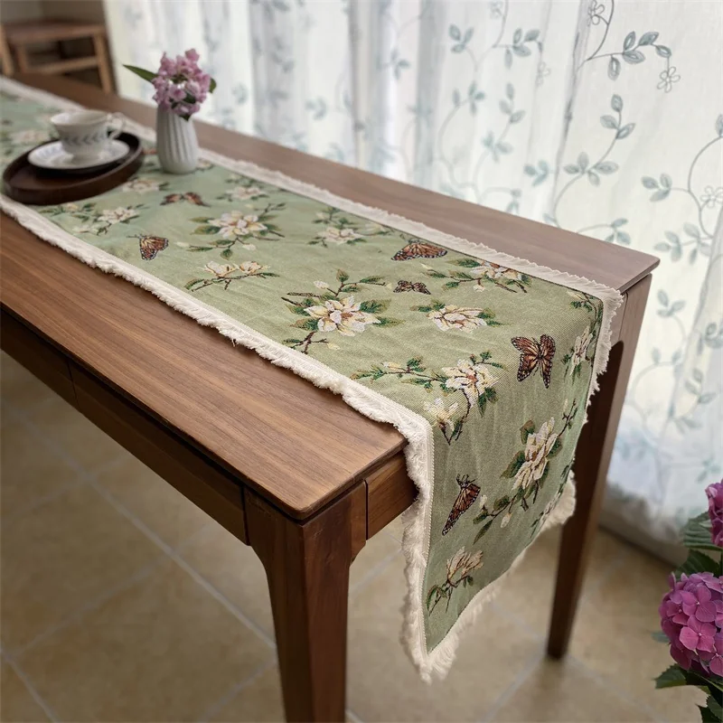 Camino de Mesa Floral para Comedor, Cama y Aparador