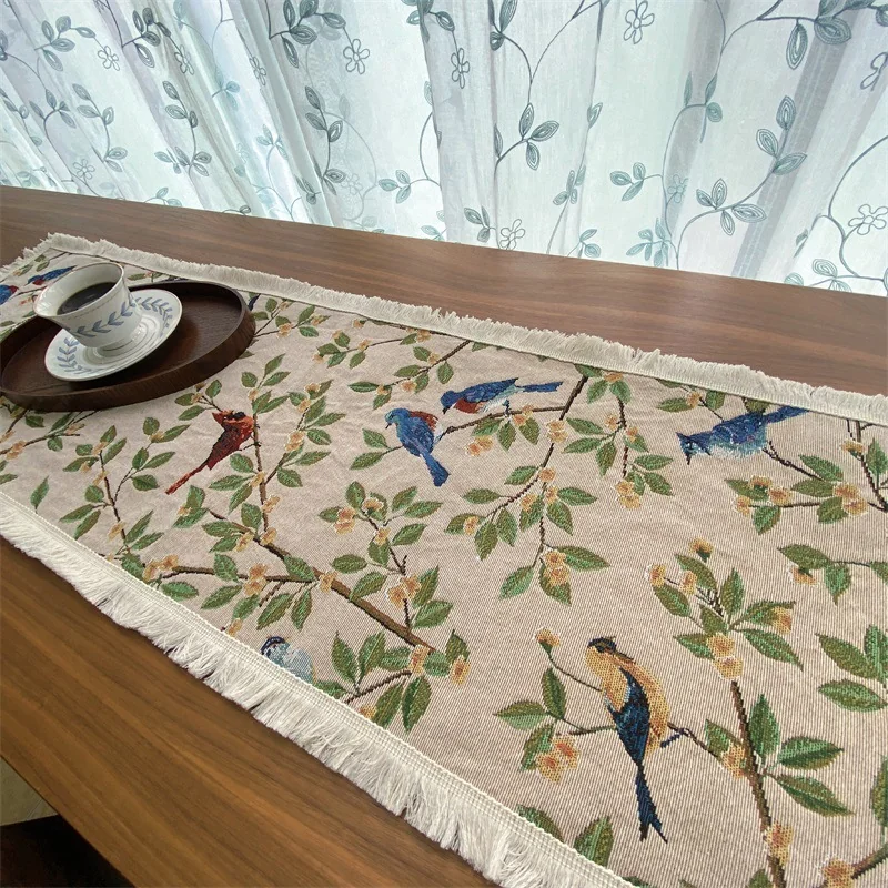 Camino de Mesa Floral para Comedor, Cama y Aparador