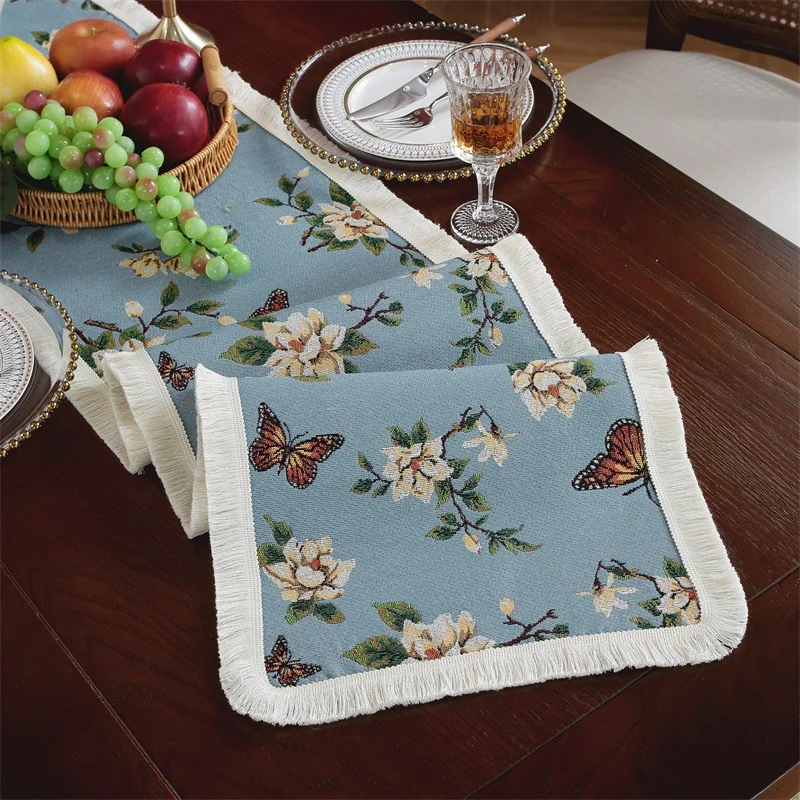 Camino de Mesa Floral para Comedor, Cama y Aparador