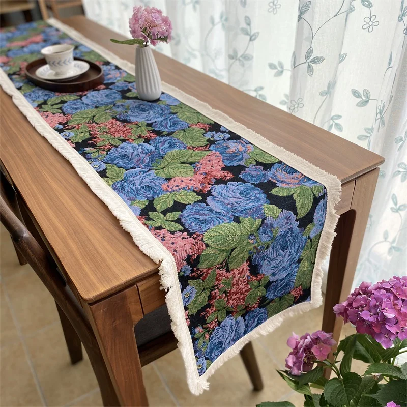 Camino de Mesa Floral para Comedor, Cama y Aparador