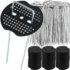 100/10pcs Plastic Gaskets for U-shaped Nail Garden Staples Pegs Gasket Landscaping Ground Covering Tubing Film Fixed Peg Pads