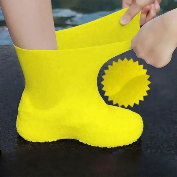 Rain Shoe Covers Waterproof Covers for Shoes Protector Cover Boots Gear Household Merchandises Home Garden
