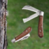 Professional Folding Grafting Knife Plant Grafting Pruning Tools Garden Fruit Tree Cutter Stainless Steel Wooden Handle Knife