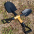 36/50.5cm Digging Shovel Manganese Steel Shovels Kids Trowel Waterproof Rustproof Garden Scoop for Outdoor Beach Camping