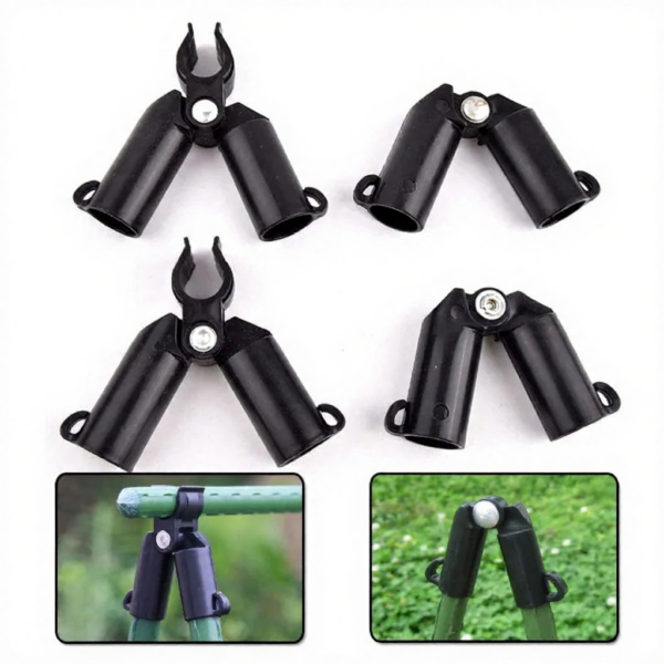 5/10pcs Plant Support A-Btype Fixed Clip, Awning Pillar Plant Grafting Stakes Connector Climbing Vine Bracket Garden Accessories