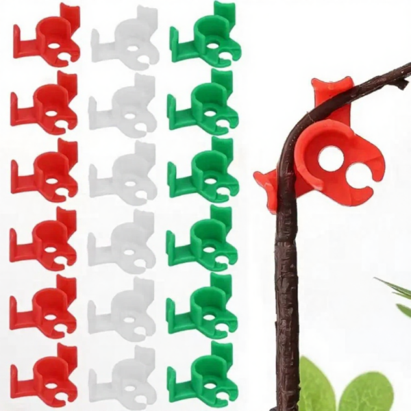 20-100PCS Plant Clamp Bending Device Flower Vine Branches Plant Stem Training Clips Plant Growth Bender Control Support Clamps 20-100PCS Plant Clamp Bending Device Flower Vine Branches Plant Stem Training Clips Plant Growth Bender Control Support Clamps