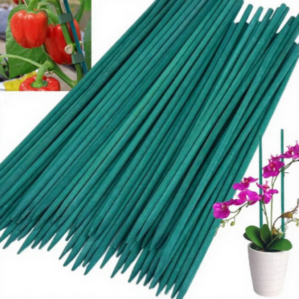 Reusable Plant Support Rod Plant Stakes Vine Climbing Bracket for Potted Plant DIY Handmade Flower Bouquet Stick Garden Supplies
