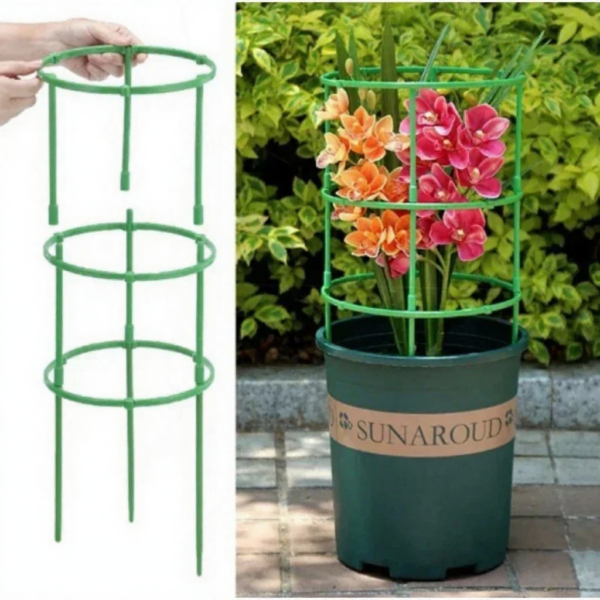 Garden Plant Stake Support Detachable Plant Support Pile Flower Plants Grow Fixing Rod Vine Climbing Bracket Bonsai Holder 18Set Garden Plant Stake Support Detachable Plant Support Pile Flower Plants Grow Fixing Rod Vine Climbing Bracket Bonsai Holder 18Set