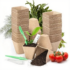 50Pcs Plant Pots Nursery Cups Garden Tray Biodegradable Paper Pulp Peat Pots 6/8cm Plant Grow Bags For Home Garden Accessories