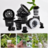 50Pcs Black White Soilless Mesh Plant Grow Pot， Net Basket Holder Vegetable Nursery Cup tray Sponge Hydroponic Colonization Pots