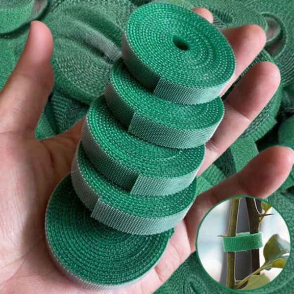 120/2m Self Adhesive Adjustable Plant Nylon Cable Tie Green Plants Hook Loop Support Garden Twine Bandage Fasteners Tape Strips 120/2m Self Adhesive Adjustable Plant Nylon Cable Tie Green Plants Hook Loop Support Garden Twine Bandage Fasteners Tape Strips