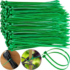 Multifunctional Green Nylon Cable Ties Adjustable Plants Fixed Ties Self-locking Heavy Duty Fastening Ring Sealing Wraps Strap