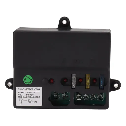 Generator Controller Multifunctional 147mm Mounting Hole Distance Engine Interface Module 258 9754 258 9753 MK3 12V