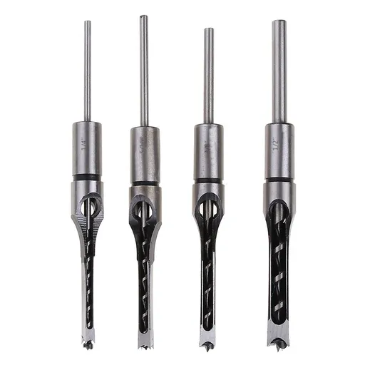 Replacement Part for 4pcs/Set Woodworking Square Hole Drill Bits Wood Drill Bit 4pcs Woodworker Hole Drill Bit Carve Woodworking