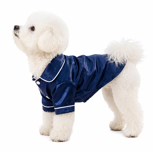 Blue Pet Pyjamas XL Size- Lightweight Acrylic Dog and Cat Sleepwear, Compact Indoor Loungewear for Small Pets, Spring and Summer Pet Clothing