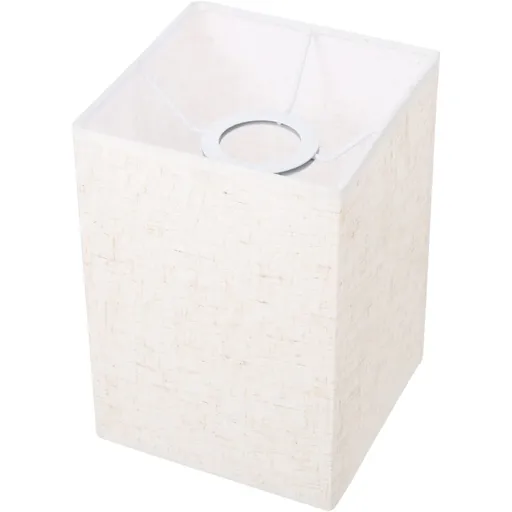 Square Lampshades, Linen Lampshades Easy Assembly Replacement Fabric Lampshades for Table Lamps Floor Lamps