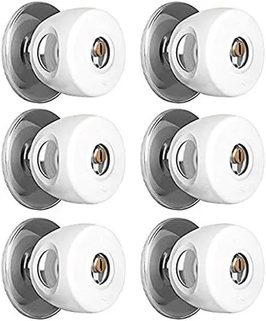 6 Pack Child Safety Door Knob Cover Baby Doorknob Handle Cover, Kids Proof Door Knob Covers Lockable Design for Home Bedroom Living Room Kangkangk