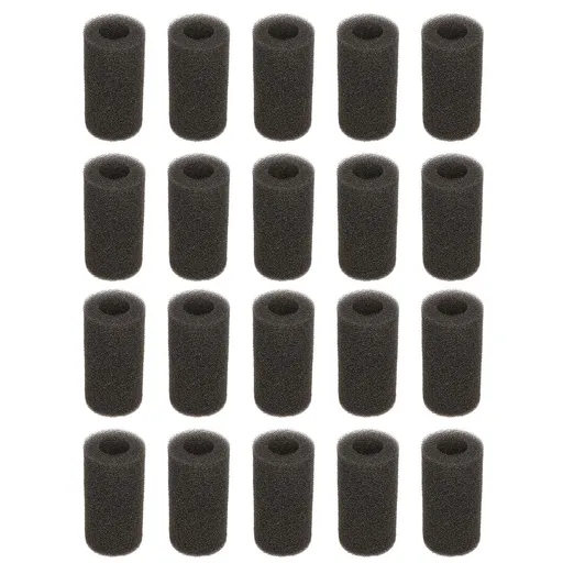 20Pcs Aquarium Fish Tank Water Inlet Sponge Filter Protector Cover Replacement AccessoriesLarge Hole