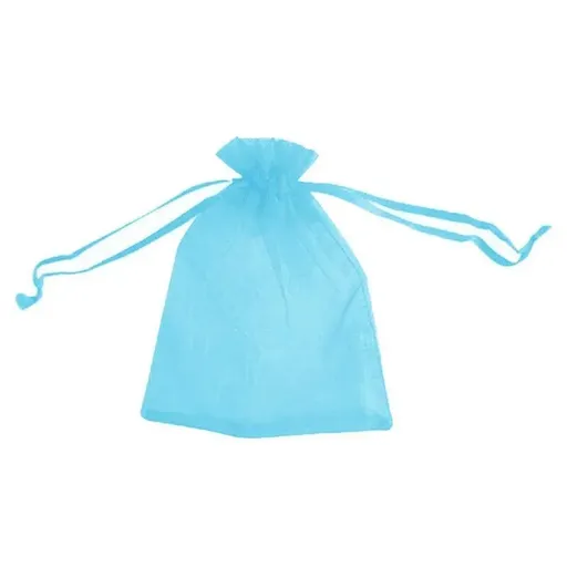 Organza Bag Sheer Bags Jewellery Wedding Candy Packaging Sheer Bags 13*18 cm - Lake Blue