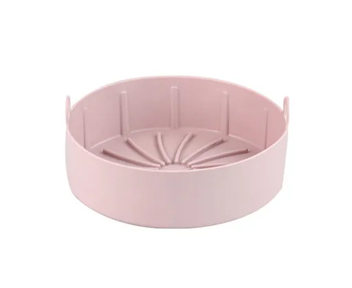Air Fryers Pot Silicone - Pink 19cm