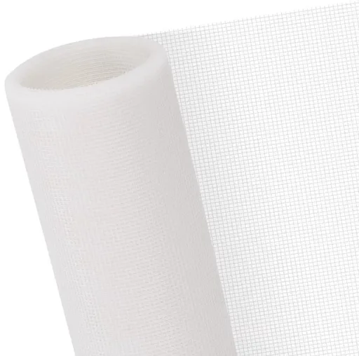 1 piece - Window screen 120 x 250 cm - White - Mesh - Universal Window Screen - Custom-made screen mesh - Make your own screen - Anti-mosquito - Insect screen - Door screen