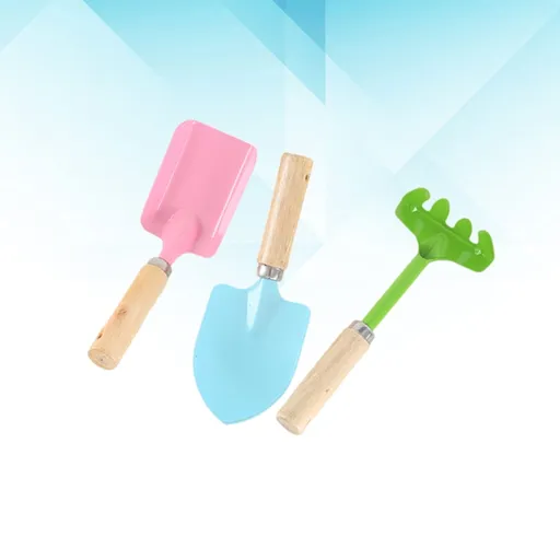 kids digging set Garden Tools Set Iron 3Pcs for Gardening Tools