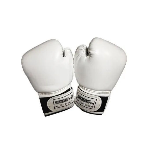 Boxing Sparring Training Gloves MMA Kickboxing Punching Gloves for Practice Sessions - White
