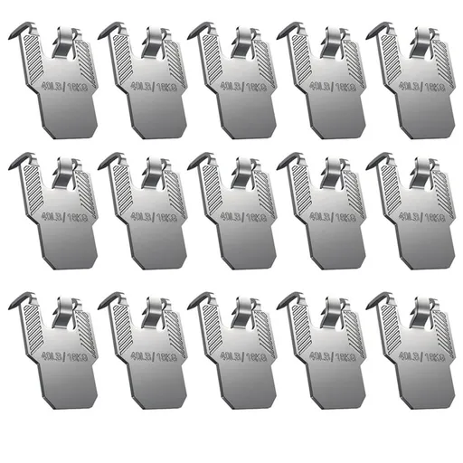 15 claw style image hangers for drywall, each with a capacity of 40lb, no tools required for installing images, mirrors, and wall decorations