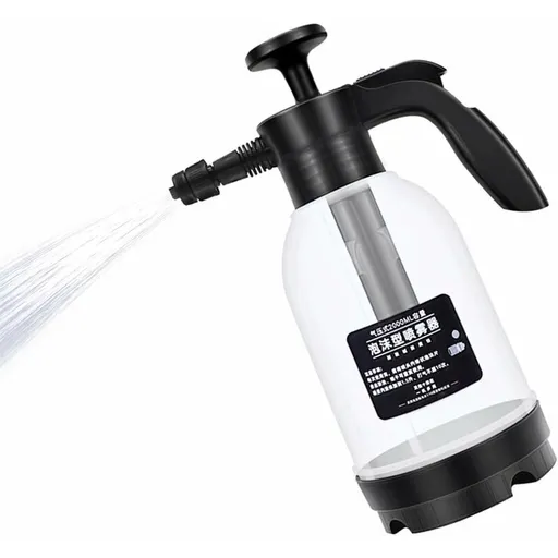 2L Pressure Sprayer, Car Hand Pump Foam Cannon, Portable Pressurized Water Mist Sprayer, Car Snow Foam Lance