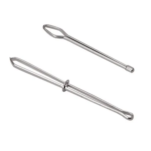 2 Pcs Elastic Threader Drawstring Threader Rope Elastic Tool Threaders for Sewing Easy Pull with Tweezer for Elastics Sewing