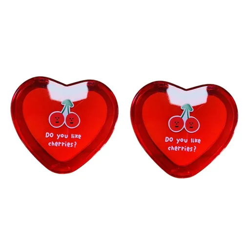 2pcs Portable Mirror Travel Make up Mirror Vanity Light Mirror Foldable Makeup Mirror Handheld Mirror Women Makeup Mirror