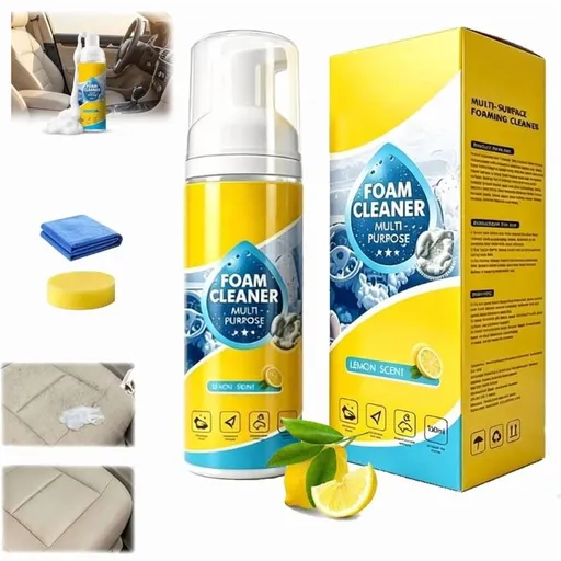 Multi Enzyme Cleaner, Multi-Enzyme Foam Cleaner,Multi-Surface Foam Cleaner Spray for Kitchen, Upholstery, Carpet & Car Interior