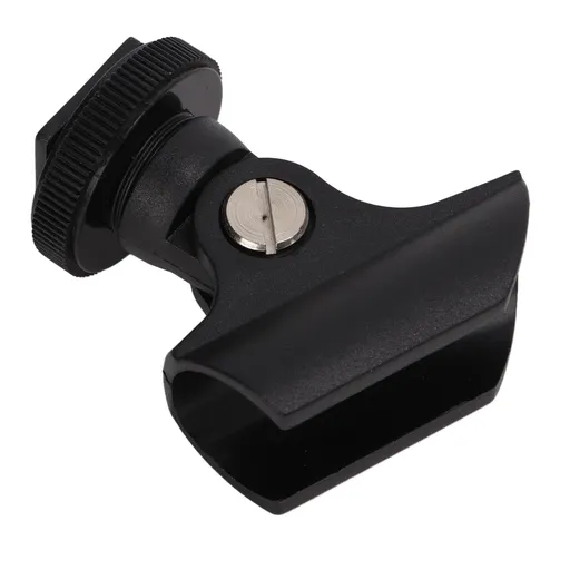 Microphone clip, DSLR camera, hot shoe clip, microphone opening clip, interview microphone, pole clip