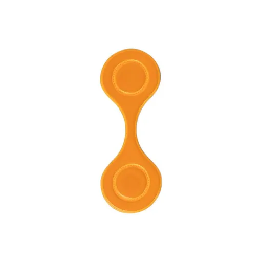 Magnetic Reflective Safety Clip, Double Sided Night Running Visibility Marker for Jogging Cycling Walking-Orange