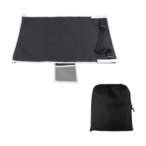 Toddler Airplane Bed, Portable Airplane Seat Extender Travel Bed for Kids, Soft Baby Plane Travel Essentials for Flying, Toddlers Long Flight Must Haves Footrest(black+Storage bag)