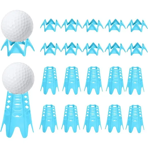Plastic Golf Tees Golf Simulator Tees for Home Outdoor Indoor Golf Tees Simulator Practice Training - Blue