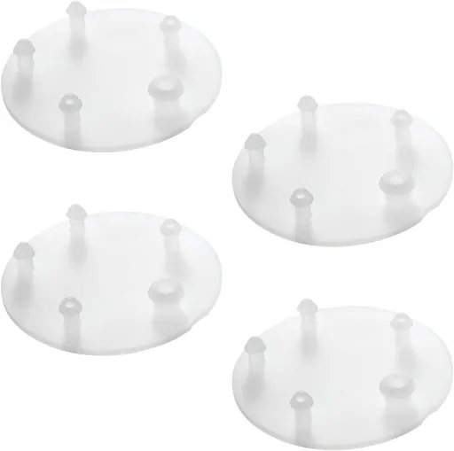Replacement for Vormax Toilet Tank Silicone Flapper Seal Gasket 3'' - Fit for American Standard 7381424-100.0070A (4 Pack)