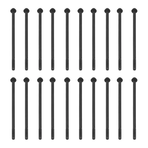 20PCS M6x175 Long Bolts Flange Bolts Threaded Bar Gasoline Diesel Generator Parts