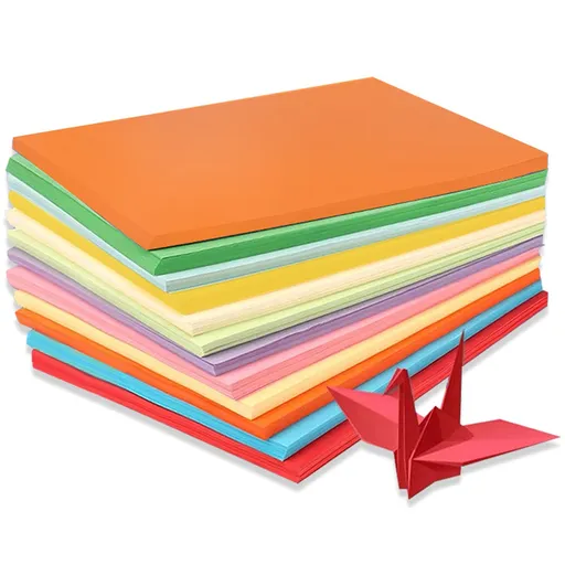 Colored A4 Paper 70g/m2 for DIY Art Projects 100 Sheets