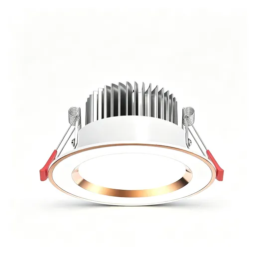 4 Pack Platinum White 5W Cool White [Luxury All Aluminum] (Cutout 6.5-8.5cm) | Recessed LED Downlight | Christmas Luxury Mini Set | Small All Aluminum Ceiling Light for Nook