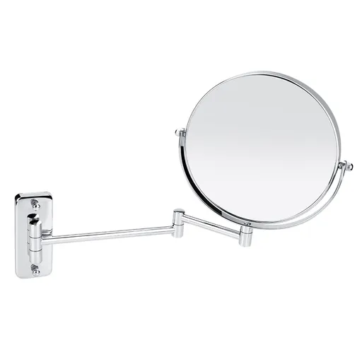8" Wall Mount Makeup Mirror Double Sided Swivel Mirror 3X Magnifying