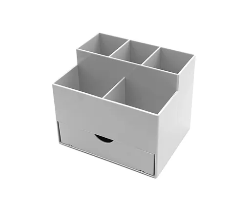 Makeup Organizer Drawer Type Large Capacity - Grey
