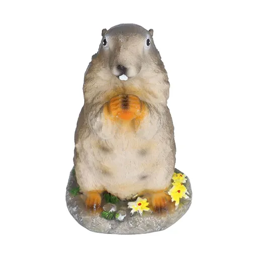 Resin Groundhog Small Ornaments Animal Model Landscape Props Resin Crafts Bonsai Decorations