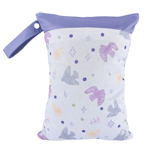 Cartoon Storage Hanging Bag Travel Dry Wet Separation YXLJSM04 25cm*35cm (double zipper)