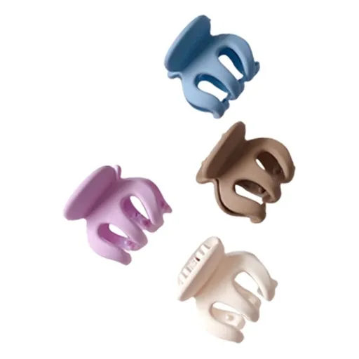 Mi You Acrylic Shark Hair Clip Small Coffee (medium)
